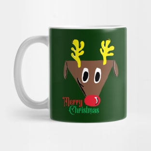 Rudolph Wishes a Merry Christmas Mug